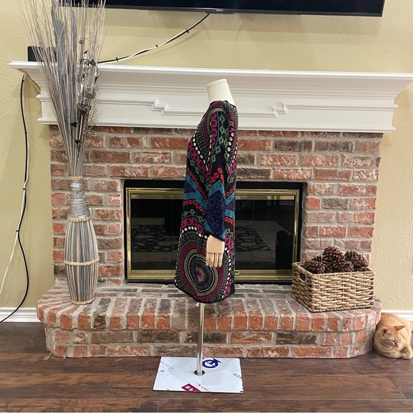 Ella Moss abstract, colorful, loose, knee length dress / S / Excellent condition - Picture 13 of 16